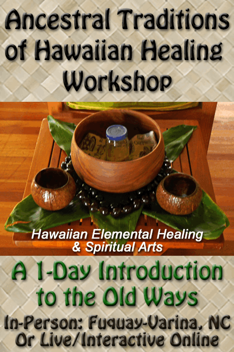 Workshop - Ancestral Traditions of Hawaii